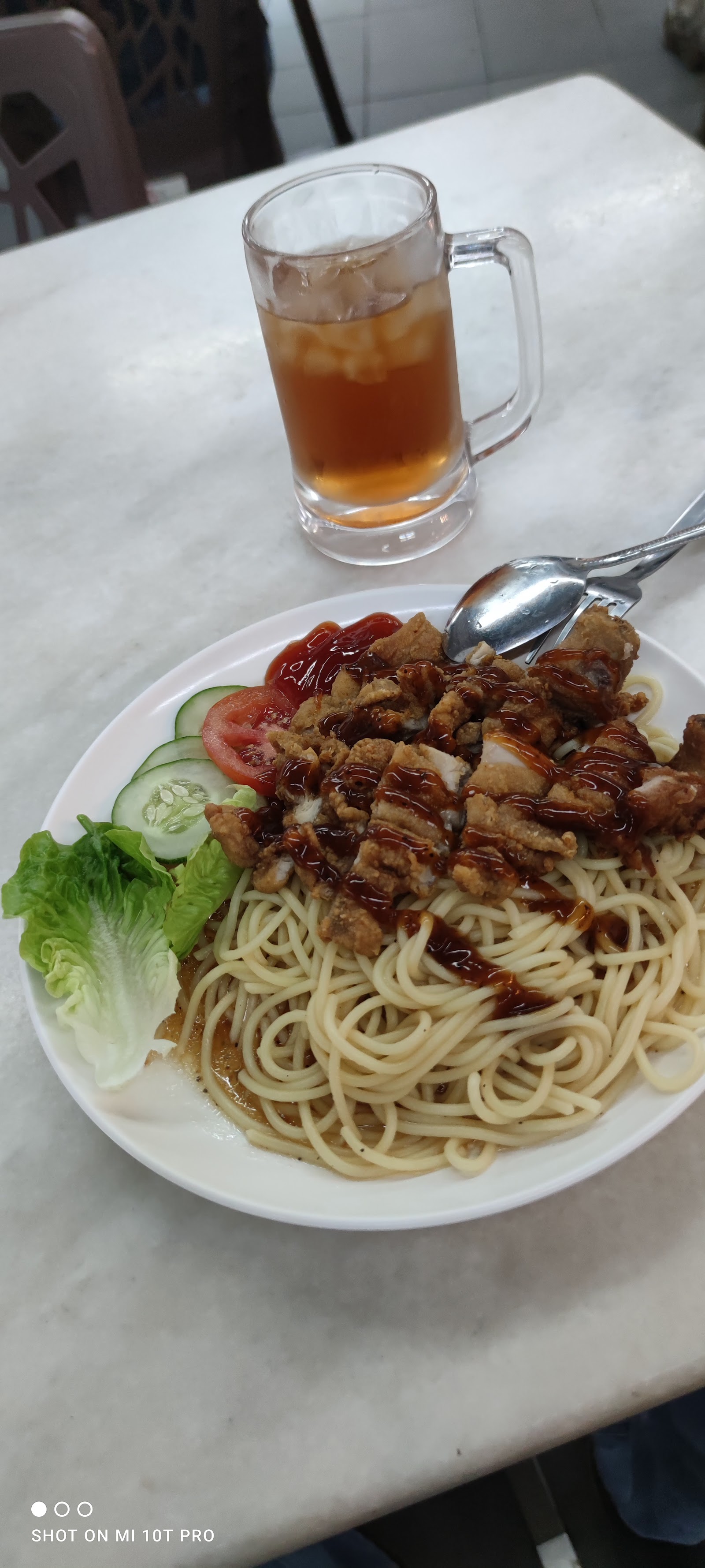 Chicken Chop Spaghatti 鸡扒意大利面